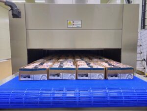 High-Throughput Chicken Tempering Using a 75 kW RF System